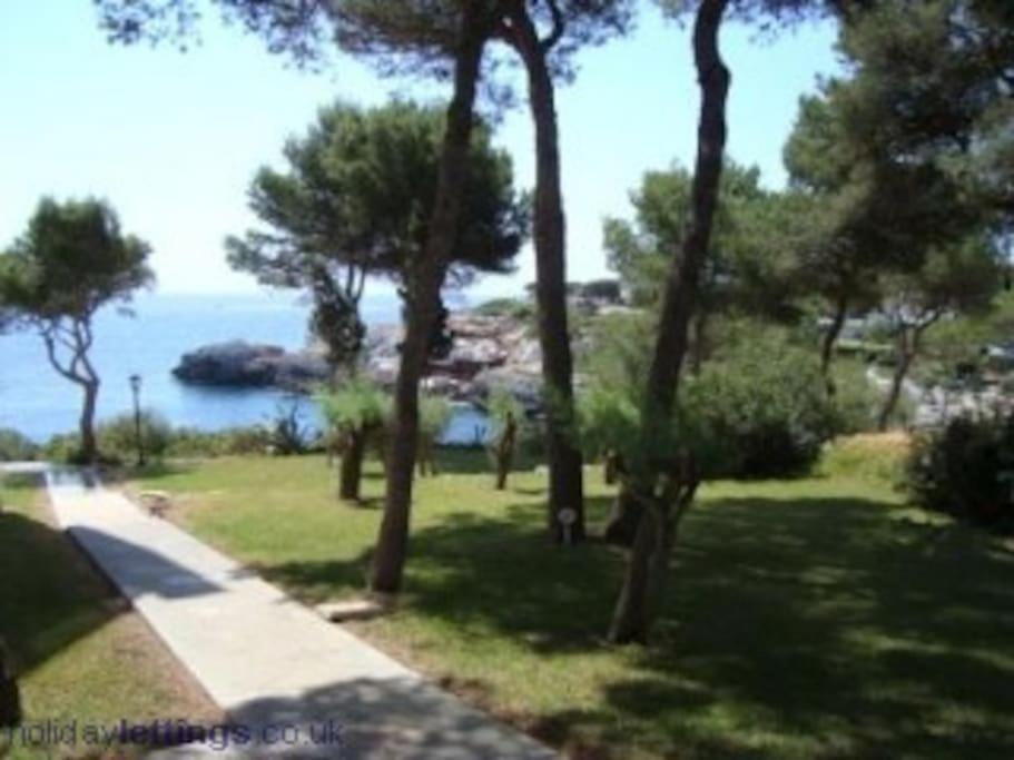 Waterfront Apartment 'Maria'. Pool. Wifi Santanyí Kültér fotó